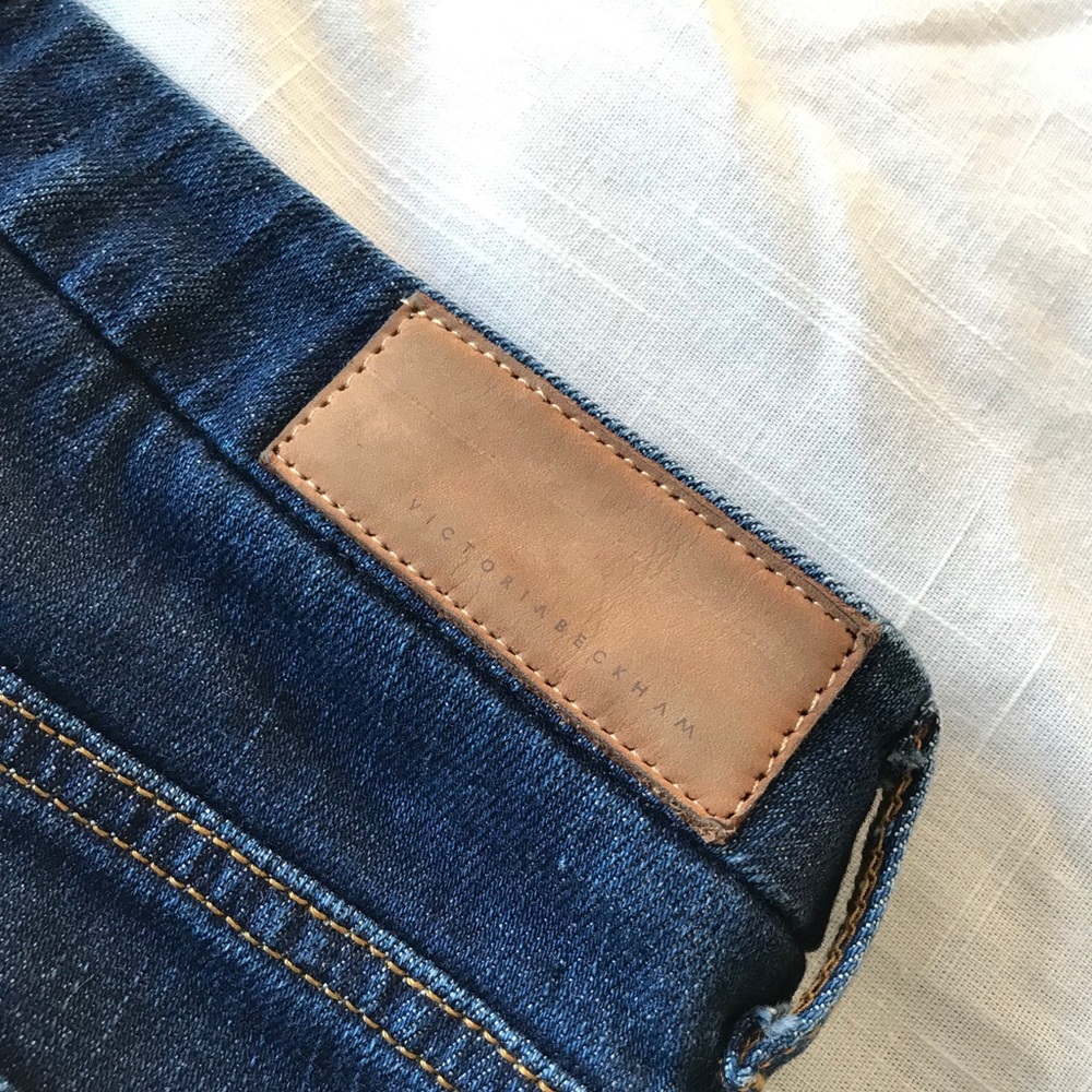 Victoria Beckham Slim Fit Mid Rise Jeans - Picture 4 of 9